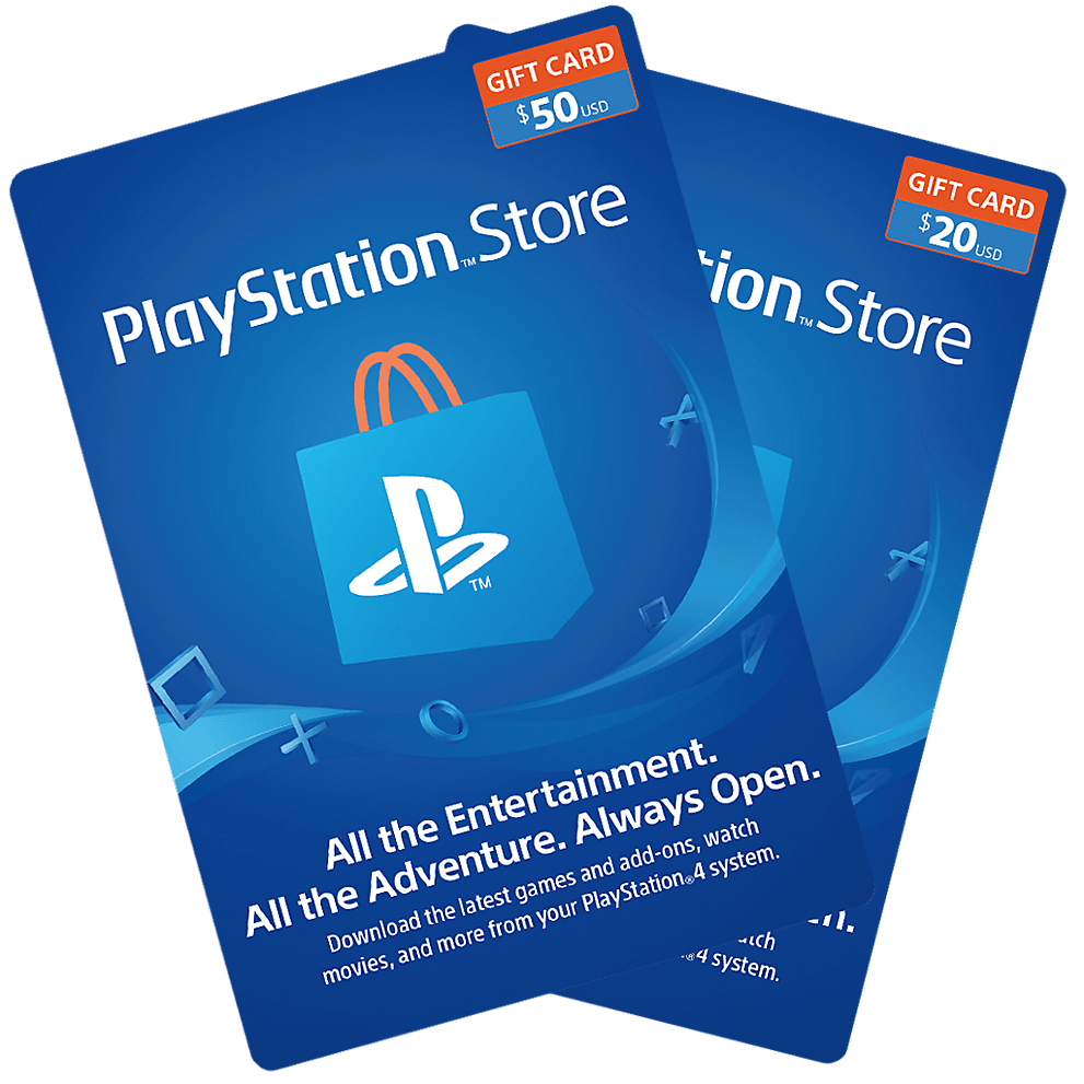 PlayStation Official Gift Cards