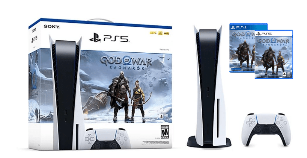 PlayStation 5 Console – God of War Ragnarök Bundle - What's in the box