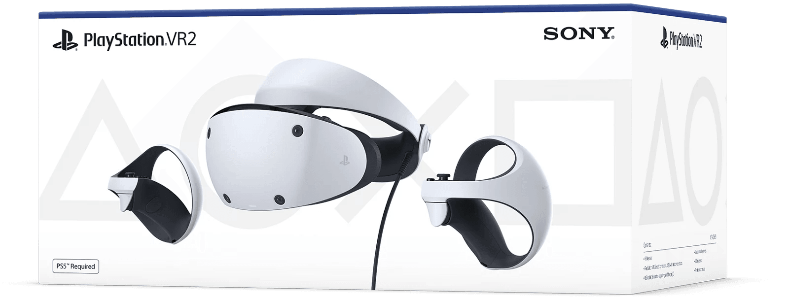 PlayStation VR2 PS-VR2 box packaging