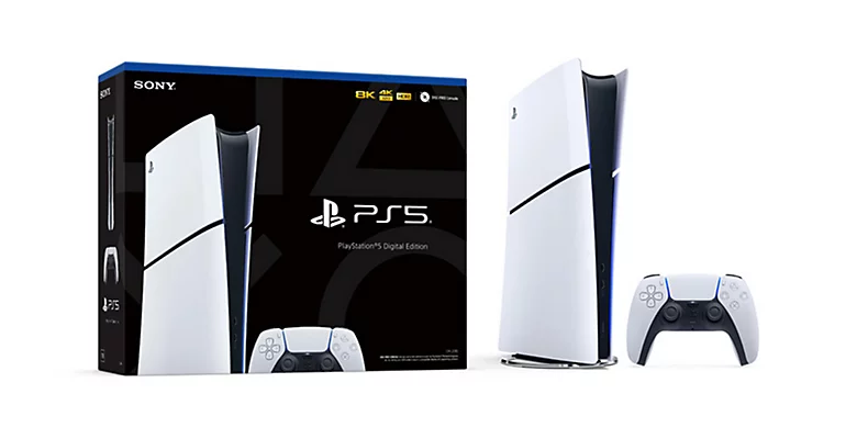 PS5 Slim Digital Edition Console with Box